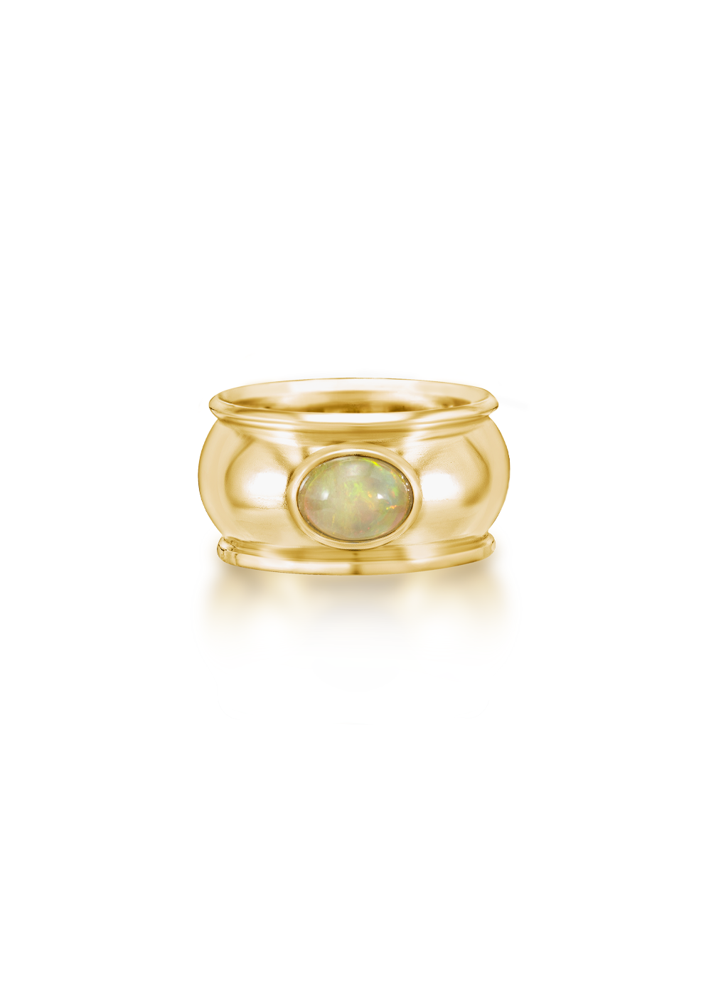 ARI Cabochon Ring _Opal